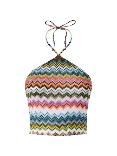 Top Missoni verde