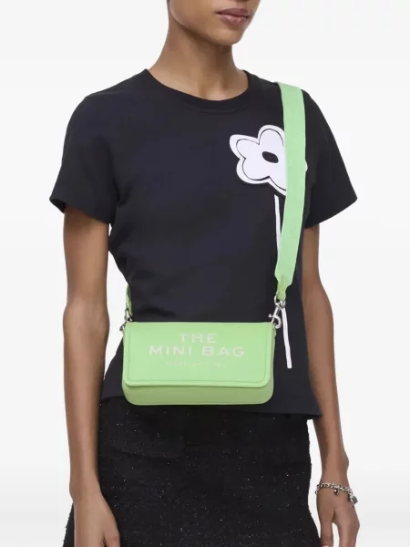 Geantă Marc Jacobs cu bretele verde