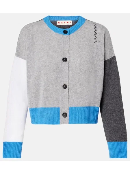 Cardigan Marni din cașmir gri