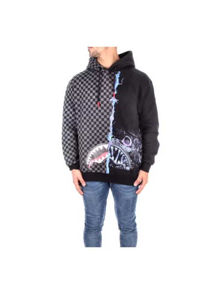 Bluza z kapturem Sprayground z kapturem czarna
