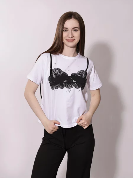 Футболка Lumo белая