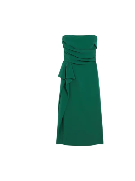 Sukienka Max Mara Studio garniturowa zielona