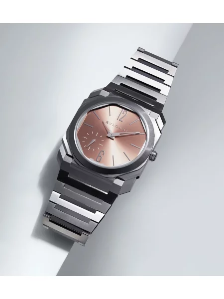 Ceas Bvlgari argintiu