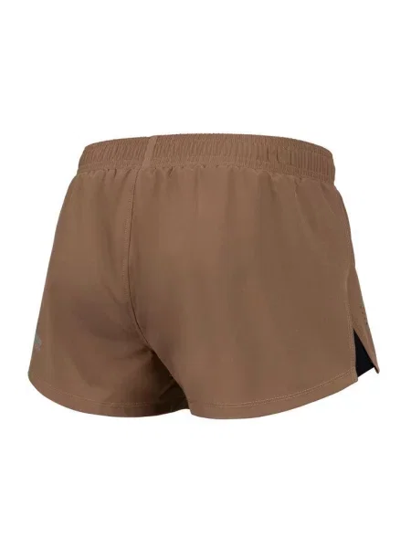 Spodenki męskie Pitbull Sportowe Performance Pro plus Small Logo beżowe