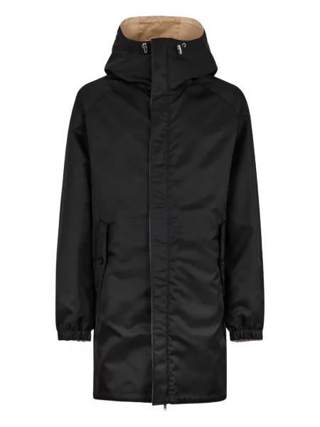 Geacă parka Dsquared2 cu glugă negru