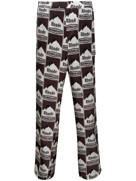 Pantaloni Rhude roșu