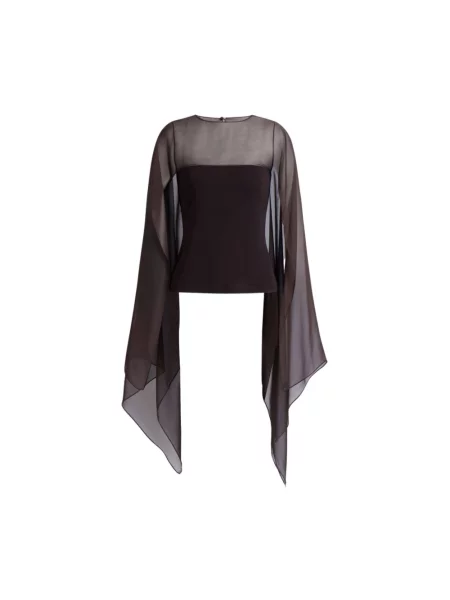 Bluzka Alberta Ferretti brązowa