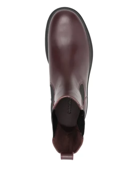 Botine chelsea Calvin Klein Jeans maro