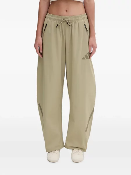 Pantaloni Adidas cu dungi alergare negru