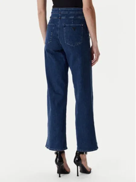 Guess Farmer Wide Leg sötétkék