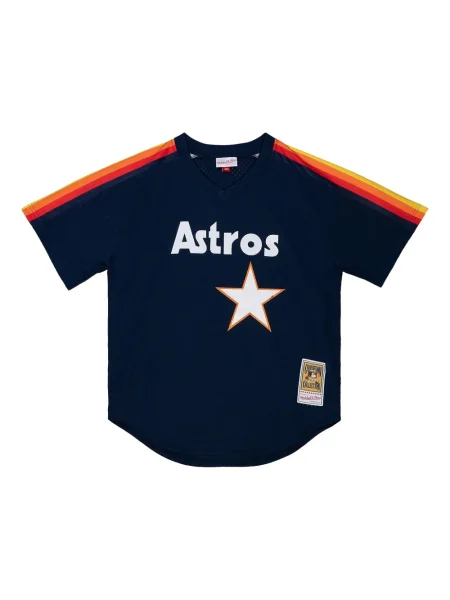 Tricou Mitchell & Ness albastru