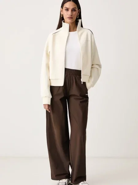 Guess trenirka MARGUERITE rjava