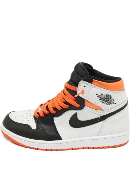 Sneakerși Jordan Air Jordan 1 din piele alb