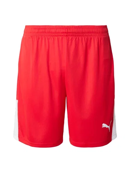 PUMA Pantaloni sport roșu alb