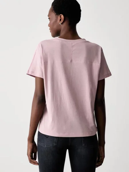 Marc O'Polo T-shirt basic różowa