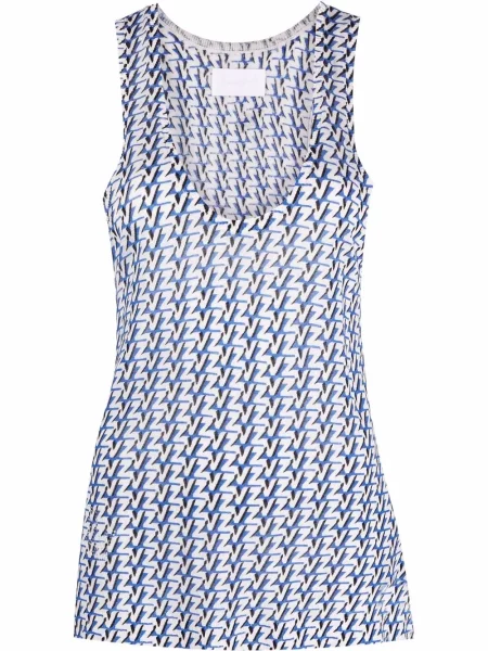 Top Zadig&voltaire cu imagine albastru