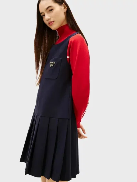 Джинсова сукня Tommy Jeans синя