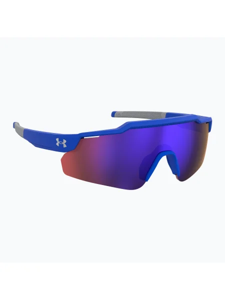 Ochelari de soare pentru copii Under Armour Levelup Jr S3 matte blue grey/infrared gri