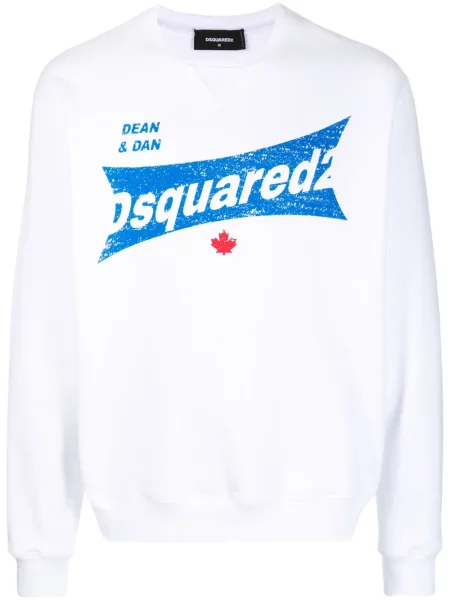 Hanorac Dsquared2 cu imagine alb
