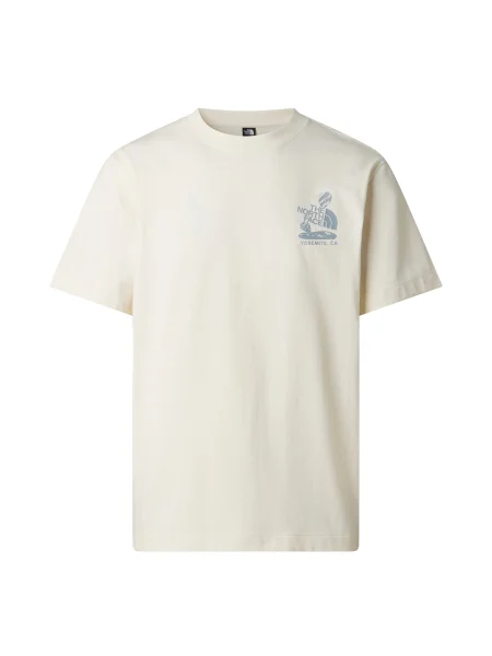 THE NORTH FACE Tricou gri bazalt / natural alb