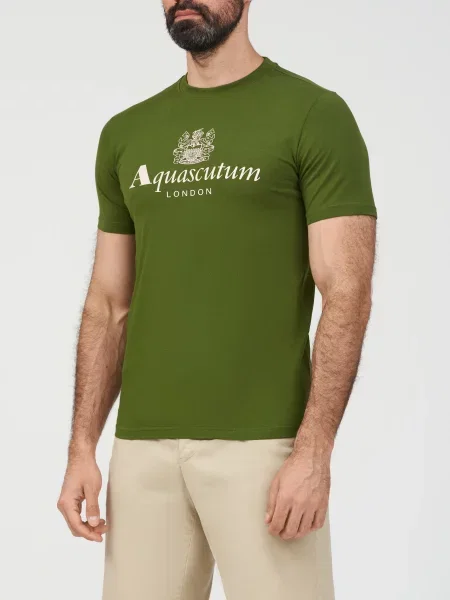 Футболка Aquascutum зеленая