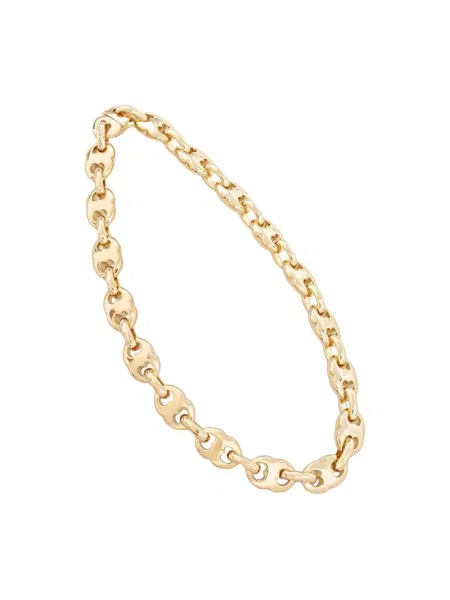 Tory Burch naszyjnik Gemini Link żółty