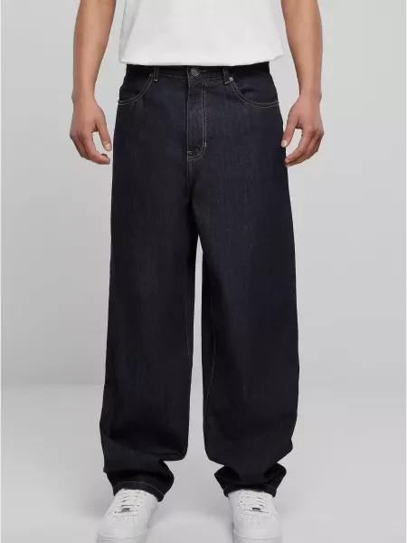 Панталони Urban Classics Jeans Rinsed 30 черно