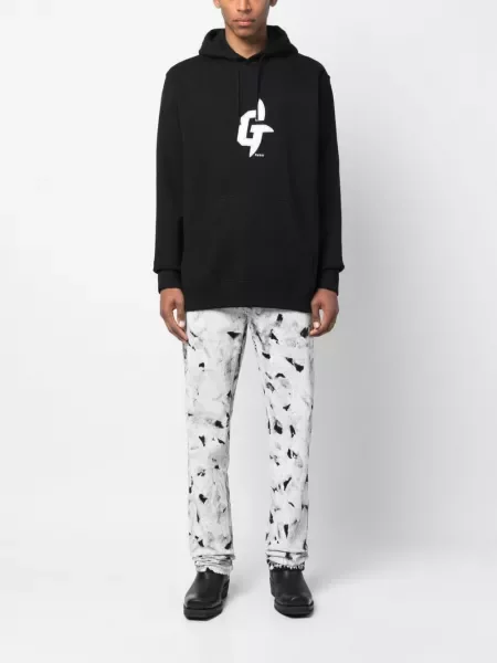 Hanorac cu glugă Givenchy cu autograf negru