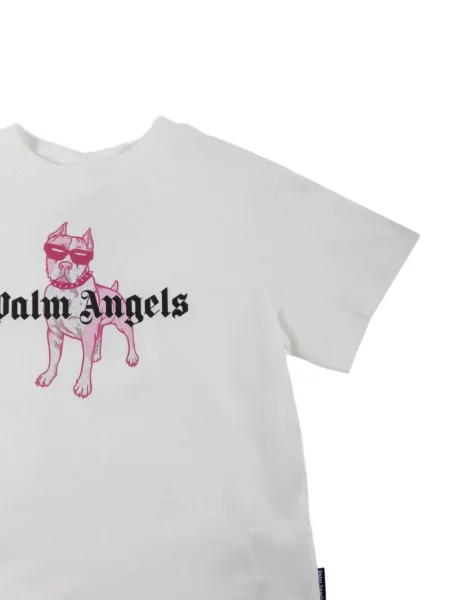 Koszulka dziecięca Palm Angels biała
