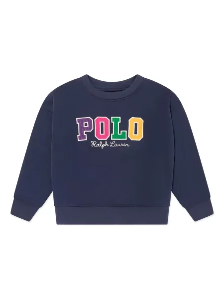 Bluza dziecięca Polo Ralph Lauren niebieska