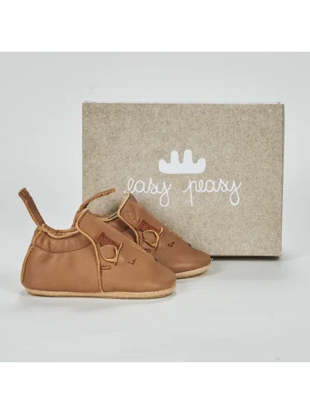 Pantofi copii Easy Peasy maro