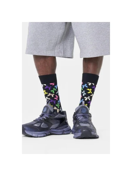 Șosete Happy Socks cu funde negru