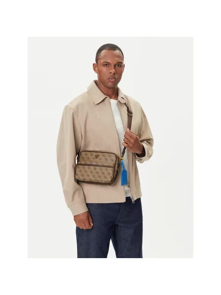 Чанта Guess кафяво