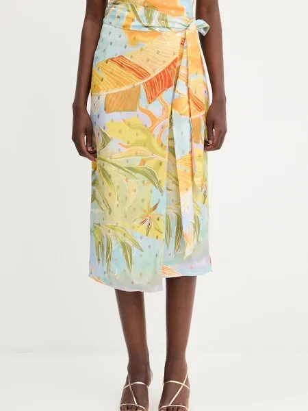 Never Fully Dressed fustă Jaspre maxi evazați albastru