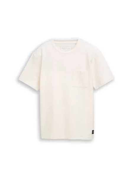 TOM TAILOR DENIM Tricou alb