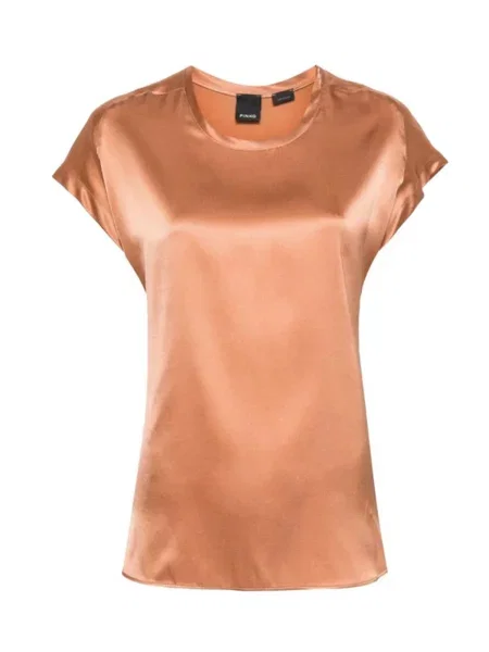 Svilena bluza Pinko bež