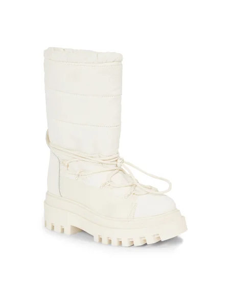 Botine Calvin Klein Jeans alb