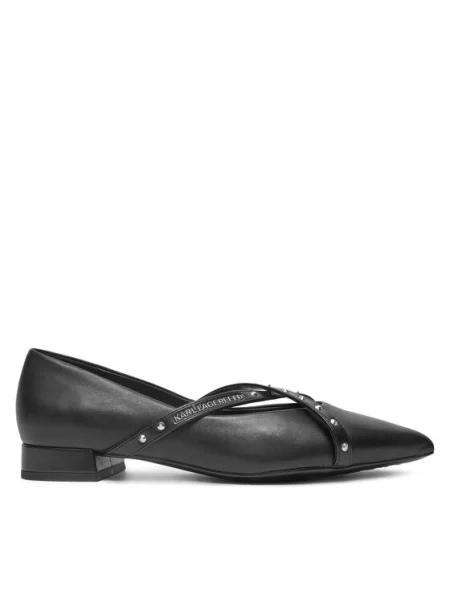 Balerinke KARL LAGERFELD črna