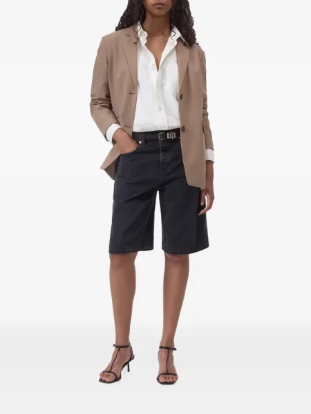 Pantaloni scurți Closed negru