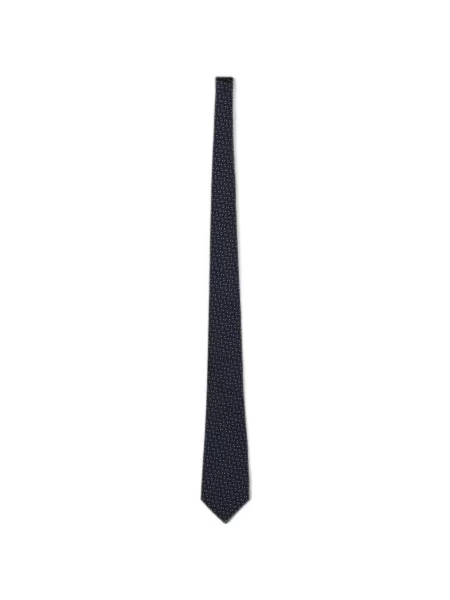 Cravată Zegna de mătase albastru