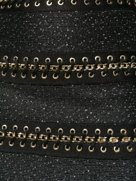 Fusta mini Balmain negru