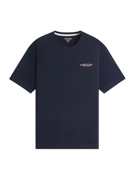 Guess Koszulki Mężczyzna T-shirty i Pola Kolekcja niebieski