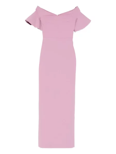 Maksi sukienka maxi Solace London garniturowa różowa