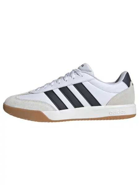 ADIDAS SPORTSWEAR Nízke tenisky VL COURT FC svetlosivá / čierna biela