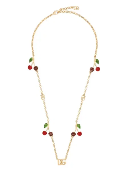 Colier Dolce & Gabbana de cristal auriu