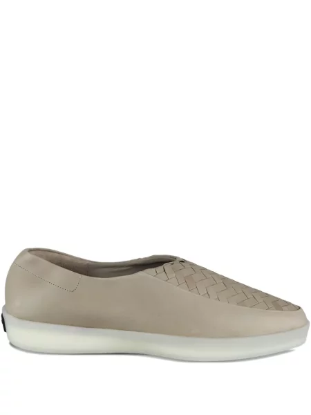 Pantofi loafer Fear Of God din piele maro