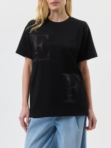 Футболка Elisabetta Franchi чорна