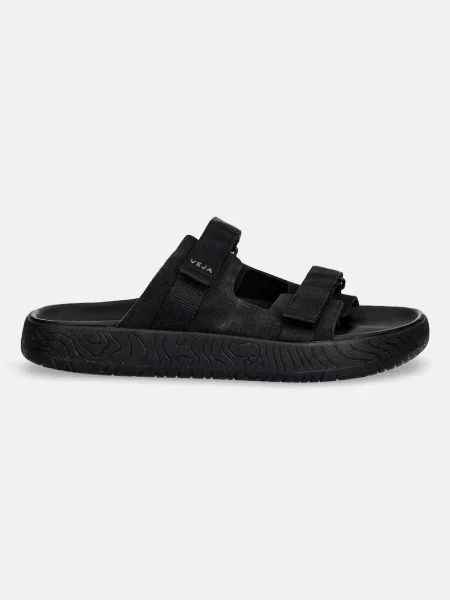 Natikači iz semiša Veja ARPOADOR SUEDE črna