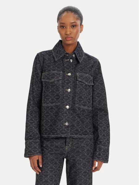 HUGO Jeans jakna Gadison Mornarsko modra