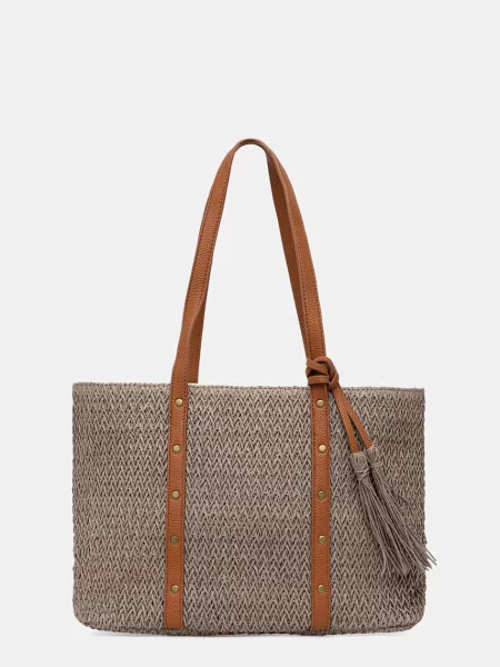 Answear.LAB shopper torba ženska pletena smeđa